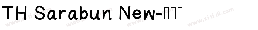 TH Sarabun New字体转换